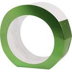 Pièces en carton métallisé pour lanterne, argent