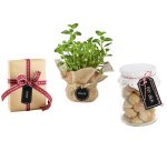 Etiquette ardoise à suspendre, stylo inclus, noir