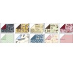 Papier à plier 'Nostalgia', 150 x 150 mm, 50 feuilles