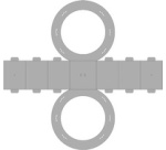 Pièces en carton pour lanterne