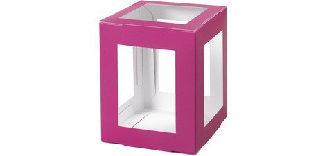 Pièces en carton pour lanterne, 135x135x180 mm