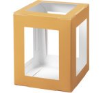 Pièces en carton pour lanterne, 135x135x180 mm