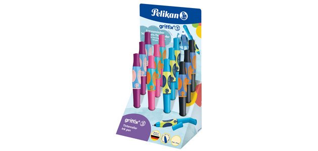 Stylo à encre griffix, présentoir de comptoir