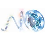 Ruban LED RVB avec télécommande, autocollant, 3 m