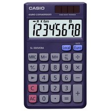 Calculatrice de poche SL-300 VERA, solaire / à pile