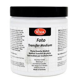 ViVA DECOR Médium transfert de photo, transparent, 250 ml