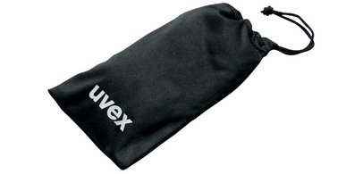 Etui à lunettes en microfibre, noir
