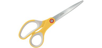Ciseaux Cosy Titan, pointu, longueur: 205 mm, jaune