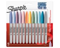 Marqueur permanent FINE MYSTIC GEMS, blister de 12