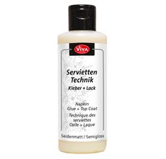 ViVA DECOR Techniek van servettenlijm + vernis, 82 ml