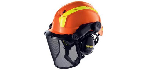 Sicherheitshelm Pheos Forestry, orange