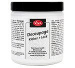 ViVA DECOR Découpage Colle + Vernis, transparent, 250 ml
