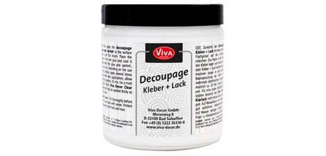 ViVA DECOR Decoupage Glue Varnish, transparent, 250 ml