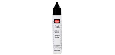 ViVA DECOR Stoffkleber, transparent, 28 ml