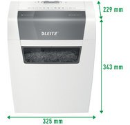 Destructeur de documents IQ Home, particules 4 x 28 mm