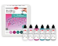 ViVA DECOR Set de peinture Blob Paint 'Pissenlit', 6 pièces