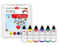 ViVA DECOR Set de peinture Blob Paint 'Fillette aux ballons'