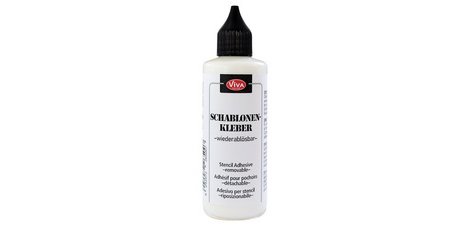 ViVA DECOR Colle pour pochoir, détachable, 90 ml