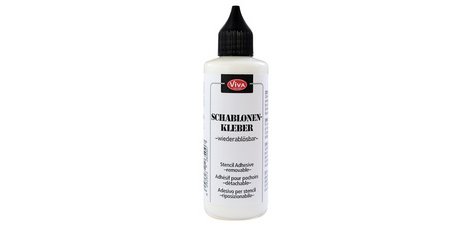 ViVA DECOR Colle pour pochoir, détachable, 90 ml