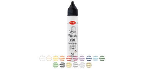 ViVA DECOR Kerzenwachs Stift, 28 ml