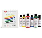 ViVA DECOR Set de peinture acrylique 'Basic Colors' 6 pièces