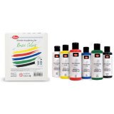 ViVA DECOR Set de peinture acrylique 'Basic Colors' 6 pièces