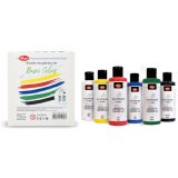 ViVA DECOR Set van acrylverf 'Basic Colors' 6 stuks