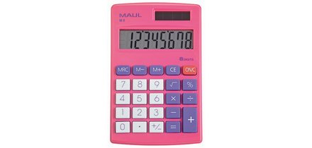 Calculatrice de poche M 8, 8 chiffres