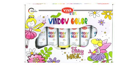 ViVA DECOR Kit Window Color Viva KIDS 'Fairy Magic'