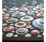 ViVA DECOR Set de peinture Blob Paint Silver Moon, 6 pièces