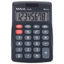 Calculatrice de bureau MJ 450, 8 chiffres, noir