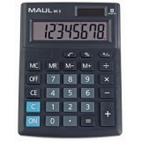 Calculatrice de bureau MC 8, 8 chiffres, noir