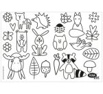 ViVA DECOR Kit Window Color Viva KIDS 'Nordic Friends'
