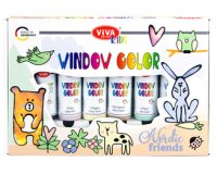 ViVA DECOR Kit Window Color Viva KIDS 'Nordic Friends'