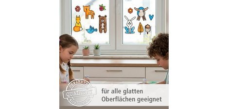 ViVA DECOR Kit Window Color Viva KIDS 'Nordic Friends'