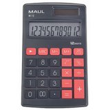Calculatrice de poche M 12, 12 chiffres, noir