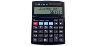 Calculatrice de bureau MTL 800, 12 chiffres, noir