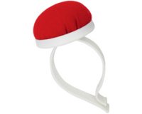 Bracelet pique aiguilles, rouge / blanc