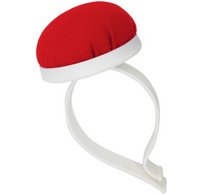 Bracelet pique aiguilles, rouge / blanc