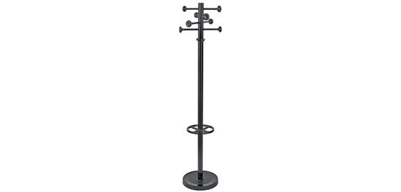 Portemanteau sur pied grando, hauteur: 1750 mm,noir