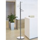 Portemanteau calima, hauteur: 1.770 mm, argent