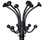 Portemanteau nubis, hauteur: 1.760 mm, noir