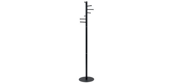 Portemanteau caurus, hauteur: 1.770 mm, noir