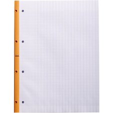 Bloc de cours, format A4, séyès, orange, lot de 3