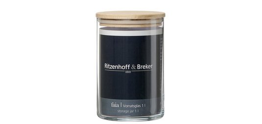 Bocal FAIA, rond, 1,0 litre