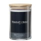 Bocal en verre "FAIA", rond