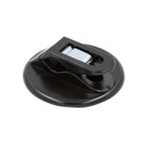 Support ticket de stationnement, noir