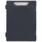 Porte-bloc avec compartiment de rangement, A4, noir