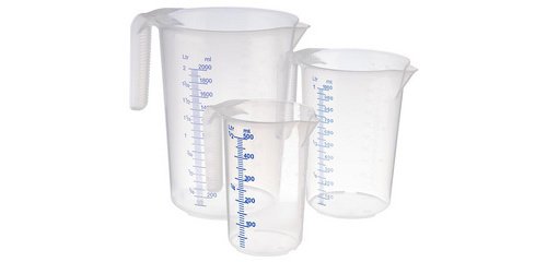 Pichet mesureur en polypropylène STACKABLE