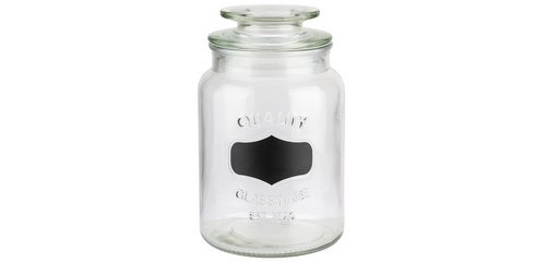Glazen bewaarpot Canister